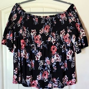 Beautiful off the shoulders knit top